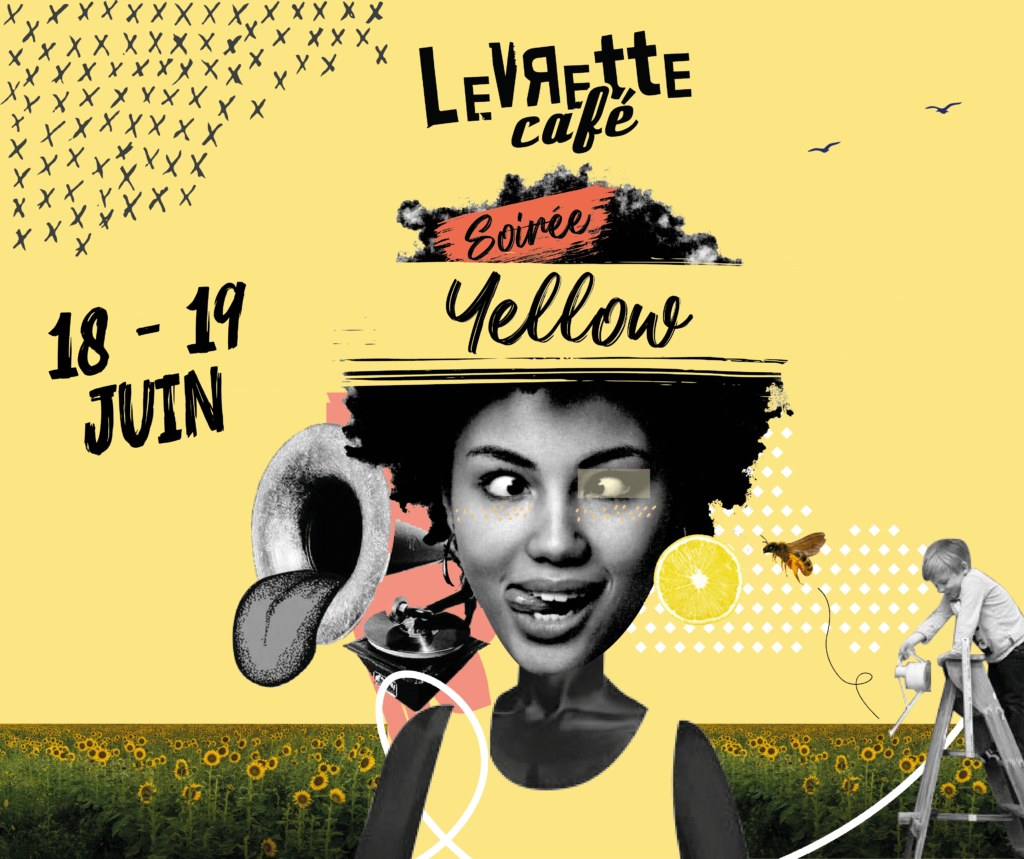 Soirée Yellow Levrette Café