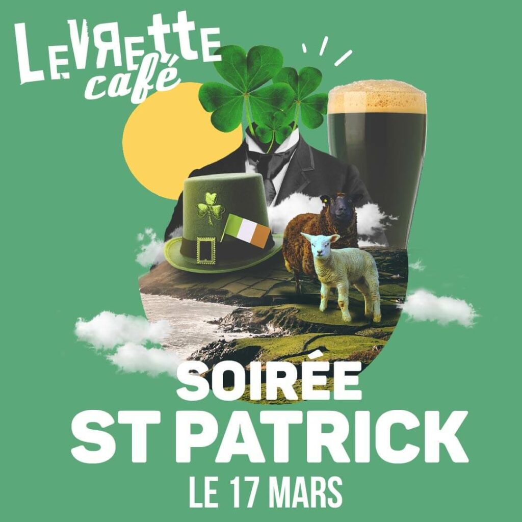 soirée Saint Patrick Levrette Café